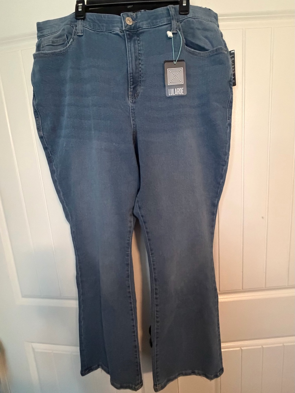 LuLaRoe Women's Medium Blue Flare Jeans